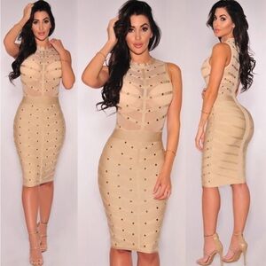 Hot Miami Styles Size M Tan color